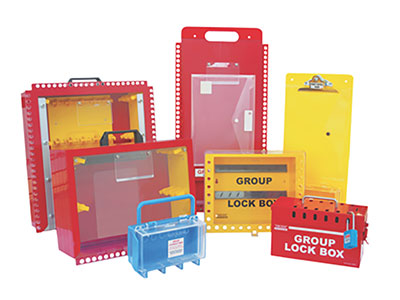 Group lock boxes of all sizes Cirlock