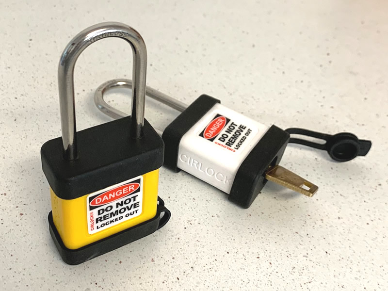 Dust covers for padlocks
